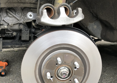 this image shows brake repair in Lexington, KY
