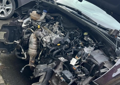 this image showing engine repair in Lexington, KY